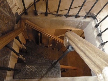 Чугунная маршевая лестница "Михайловская", фото 3