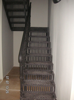 Чугунная маршевая лестница "Сокольники", фото 2
