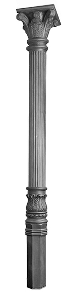 Чугунная колонна "Гоголевская", фото 1