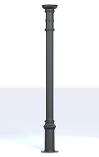 Чугунная колонна "Адриатическая", фото 1